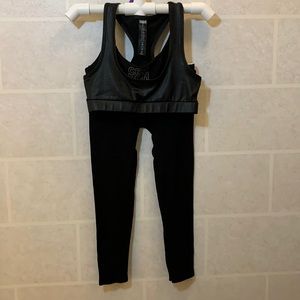 Black Legging/Top Set